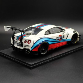 Nissan Skyline GT-R R35 LBWK Body Kit Type 2 Martini 1:18