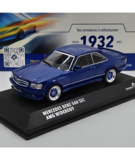 Mercedes 560 SEC W126 S-Class AMG Widebody 1:43