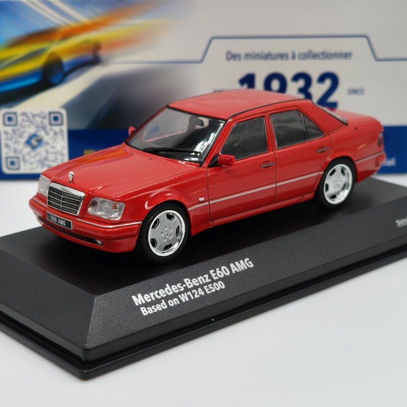 Mercedes W124 E500 AMG E60 1:43