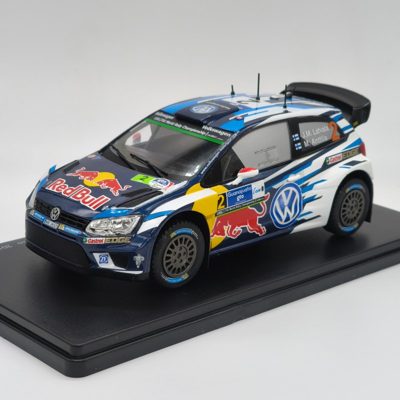 Volkswagen Polo WRC J. Latvala Rally Guanajuato Mexico 2016 1:24