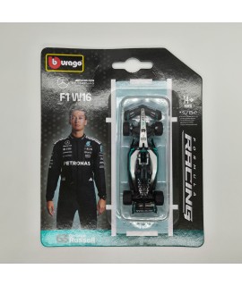 Mercedes W16 G. Russel 2025 1:64