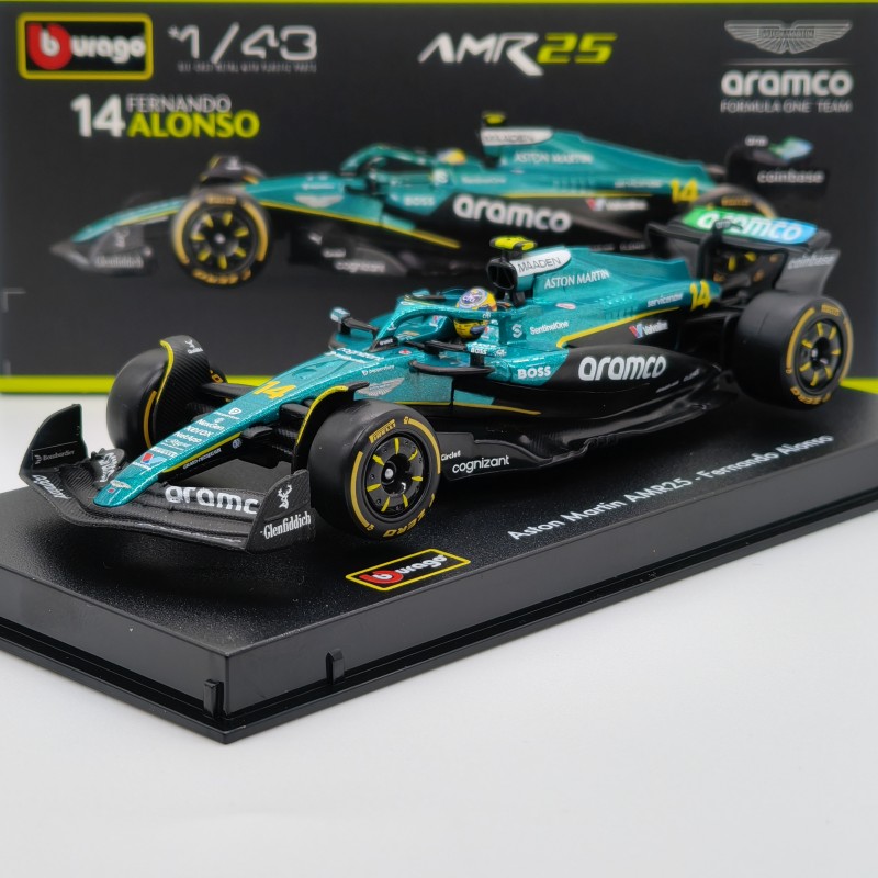 Aston Martin AMR25 Mercedes F. Alonso 2025 1:43
