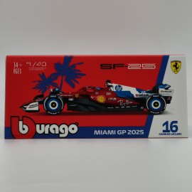 Ferrari SF25 C. Leclerc Miami 2025 1:43