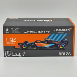 McLaren MCL36 Mercedes L. Norris 2022 1:43