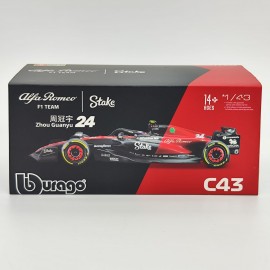 Alfa Romeo C43 Ferrari G. Zhou 2023 1:43