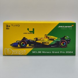 McLaren MCL38 Mercedes L. Norris 2024 Monaco Special 1:43