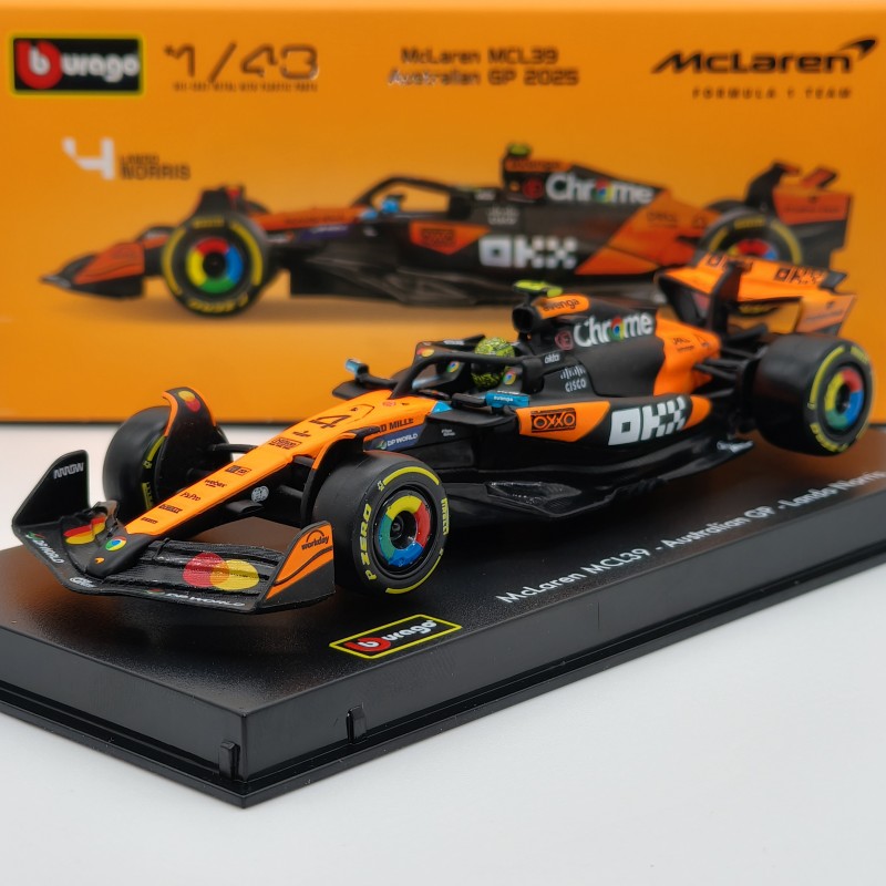 McLaren MCL39 Mercedes L. Norris 2025 1:43
