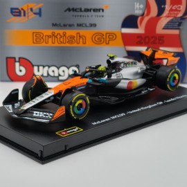 McLaren MCL39 Mercedes L. Norris British GP 2025 1:43