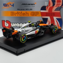 McLaren MCL39 Mercedes L. Norris British GP 2025 1:43
