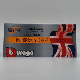 McLaren MCL39 Mercedes L. Norris British GP 2025 1:43