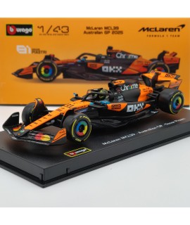 McLaren MCL39 Mercedes O. Piastri 2025 1:43