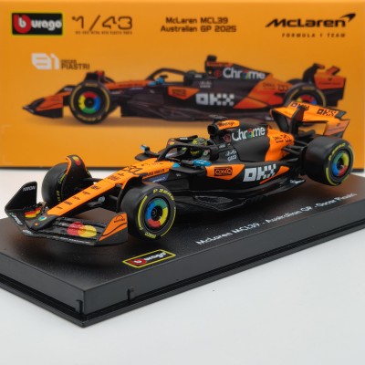 McLaren MCL39 Mercedes O. Piastri 2025 1:43