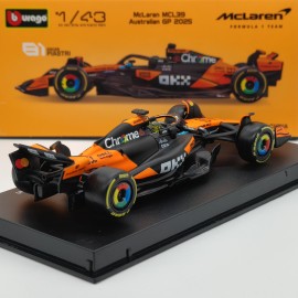 McLaren MCL39 Mercedes O. Piastri 2025 1:43