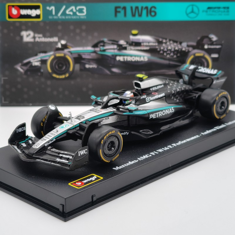 Mercedes W16 K. Antonelli 2025 1:43