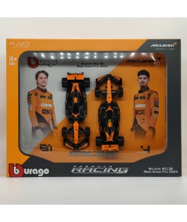 McLaren MCL38 Mercedes Miami 2024 Set 1:43