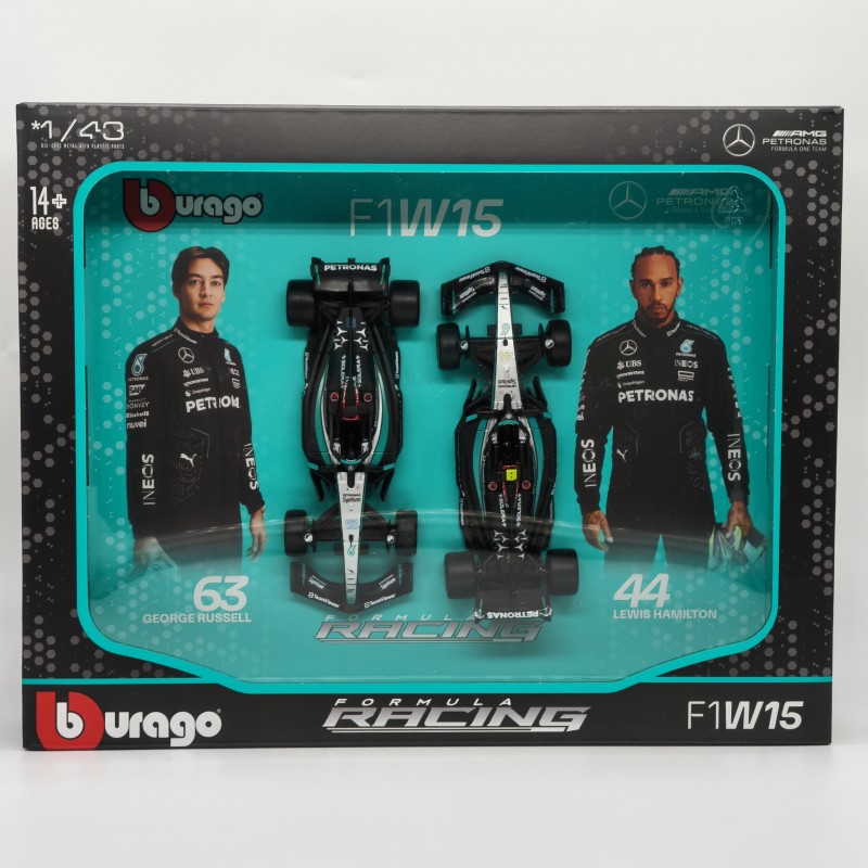Mercedes W15 2024 Set 1:43