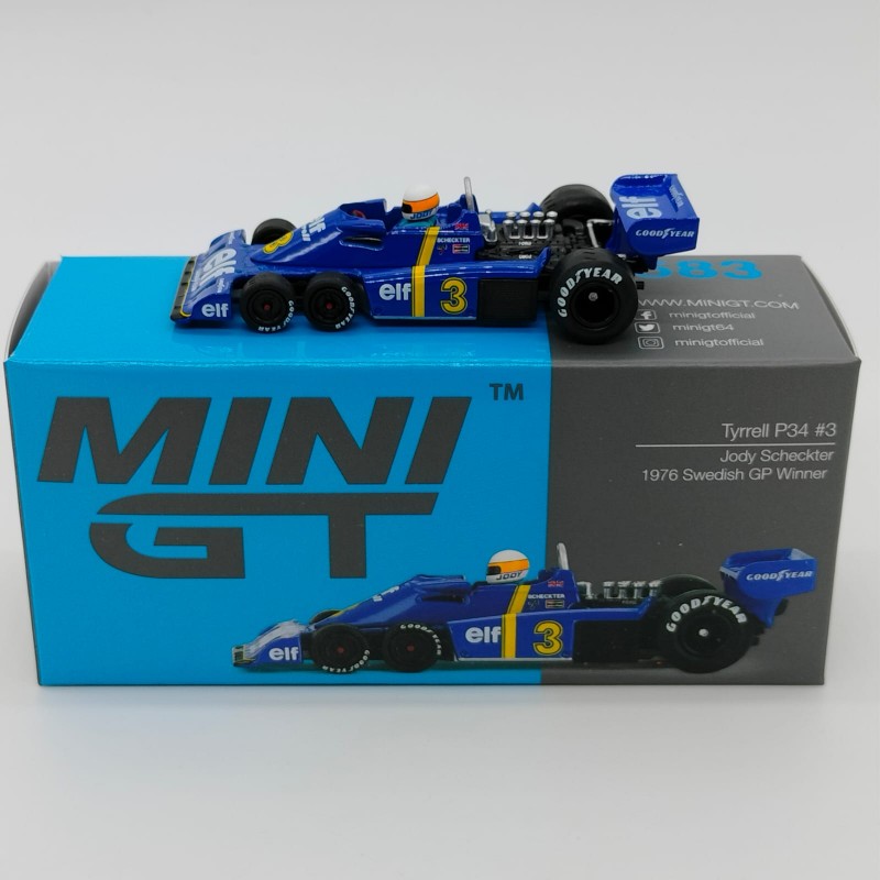 Tyrrell P34 Ford J. Scheckter 1976 1:64