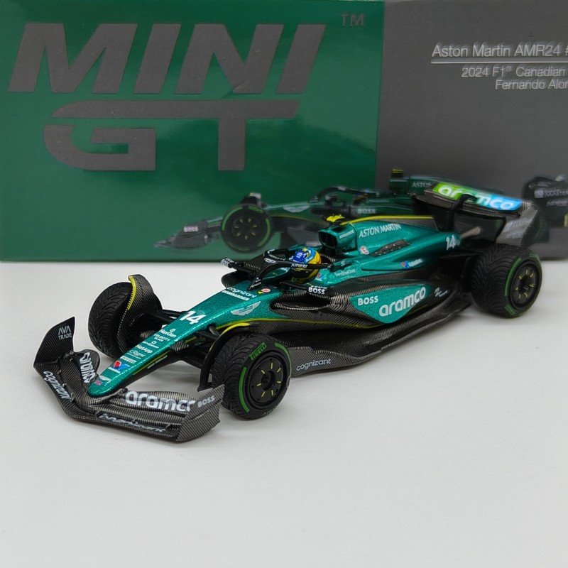Aston Martin AMR24 Mercedes F. Alonso Canada 2024 1:64