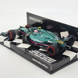 Aston Martin AMR21 Mercedes S. Vettel 2021 (Limited 870) 1:43