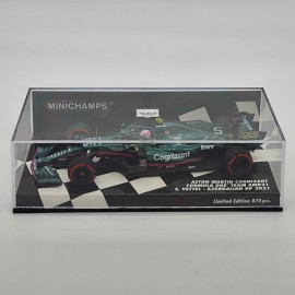 Aston Martin AMR21 Mercedes S. Vettel 2021 (Limited 870) 1:43