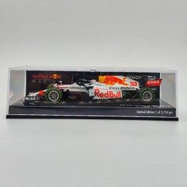 Red Bull RB16B Honda M. Verstappen White (Limited, 2754 Pcs.) 1:43