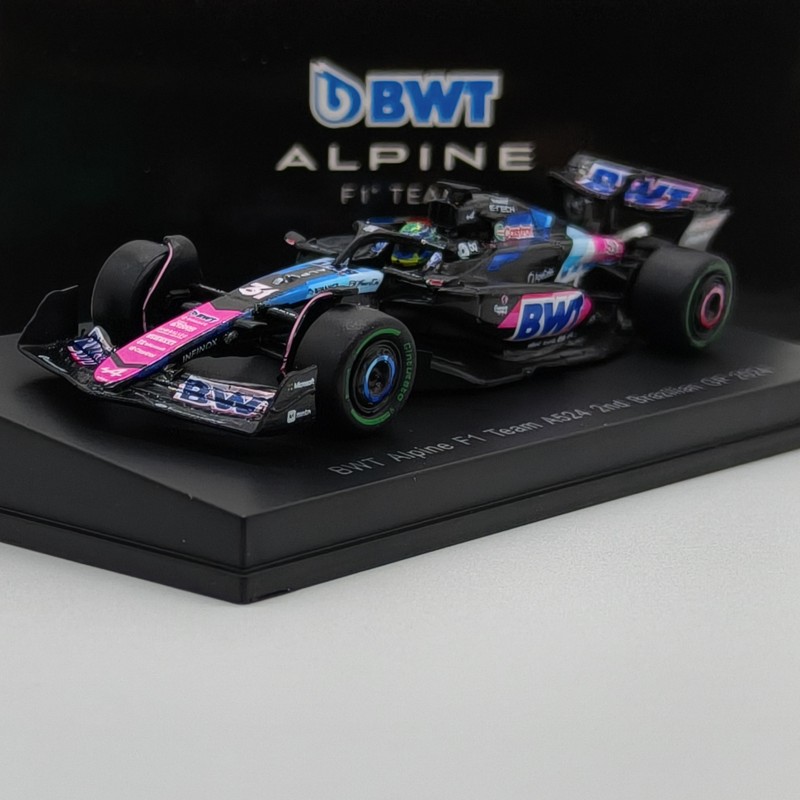 Alpine A524 Renault E. Ocon Brazil 2024 1:64