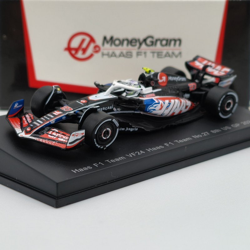 Haas VF-24 Ferrari N. Hulkenberg USA 2024 1:64