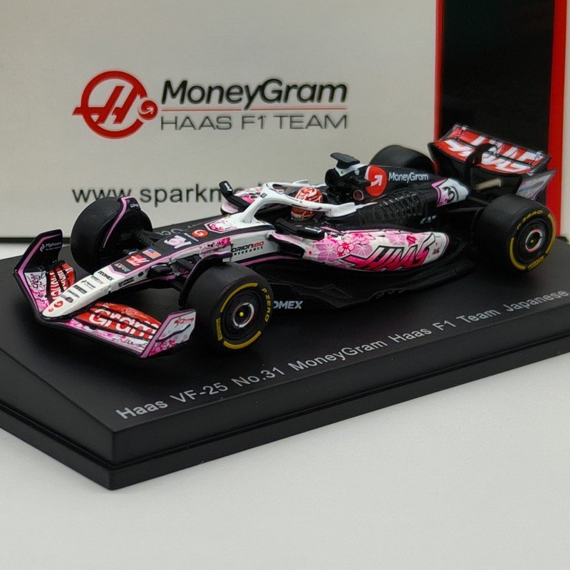 Haas VF-25 Ferrari E. Ocon Japan 2025 1:64