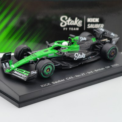 Sauber C45 Ferrari N. Hulkenberg British GP 2025 1:64