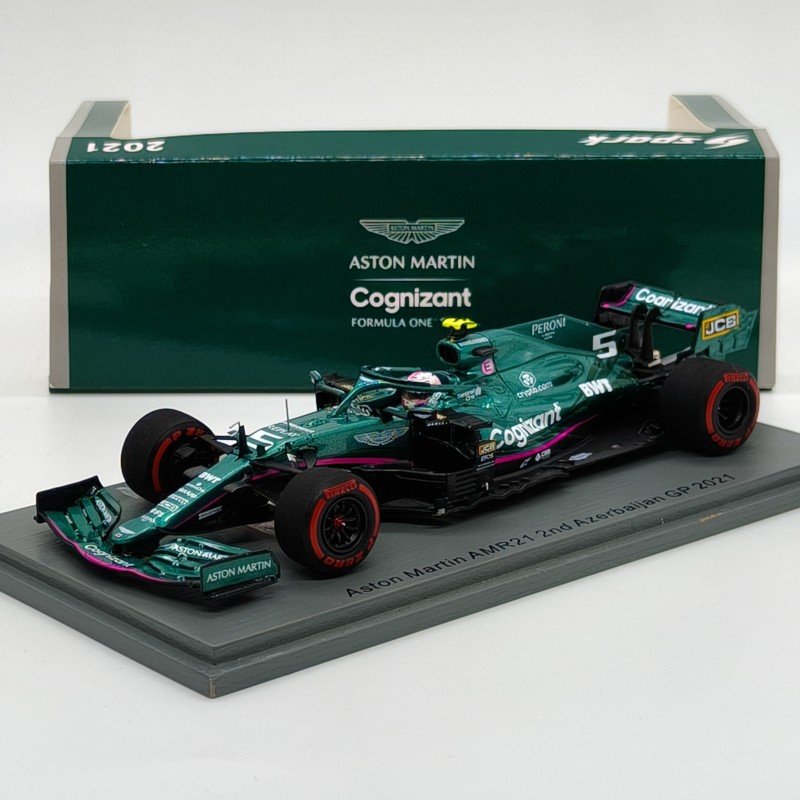 Aston Martin AMR21 Mercedes S. Vettel Azerbaijan 2021 1:43