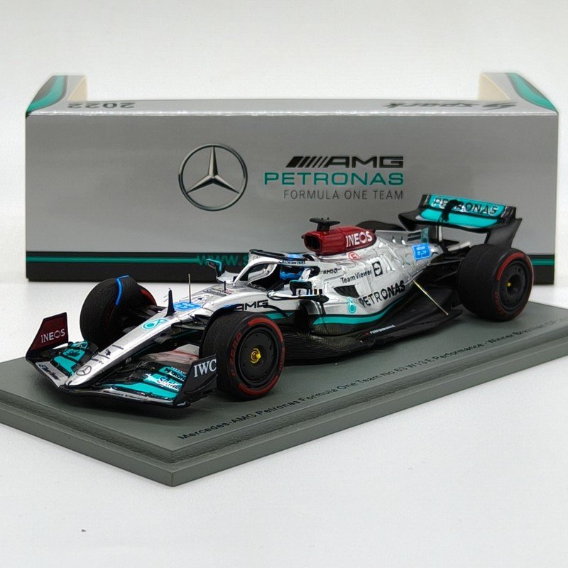 Mercedes W13 G. Russel Brazil 2022 1:43