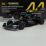 Mercedes W14 L. hamilton Hungary 2023 1:64