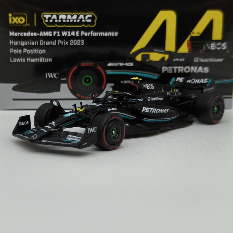 Mercedes W14 L. hamilton Hungary 2023 1:64