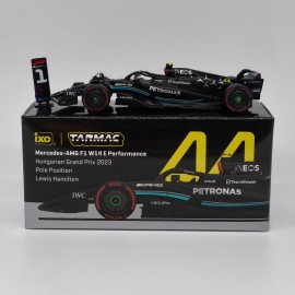 Mercedes W14 L. hamilton Hungary 2023 1:64