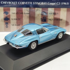 Chevrolet Corvette C2 Stingray Coupe 1963 1:43