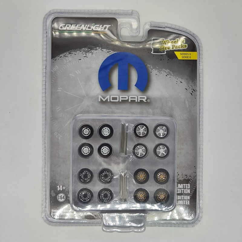 Mopar Tires Set 1:64