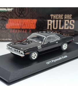 Plymouth Cuda John Wick Chapter 4 1971 1:43