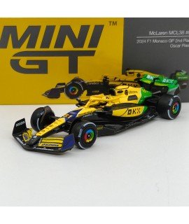 McLaren MCL38 Mercedes O. Piastri Monaco 2024 1:64