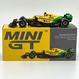 McLaren MCL38 Mercedes O. Piastri Monaco 2024 1:64