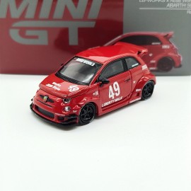 Fiat Abarth 595 LB Works X Abas Works 1:64