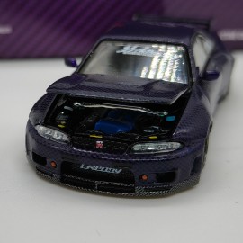 Nissan Skyline GT-R R33 Active Carbon R V2 1:64