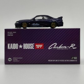 Nissan Skyline GT-R R33 Active Carbon R V2 1:64