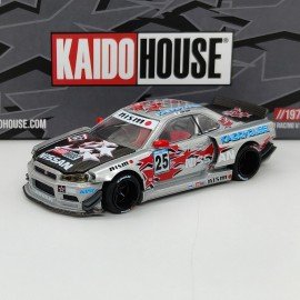 Nissan Skyline GT-R R34 Kaido Star Racing V1 1:64