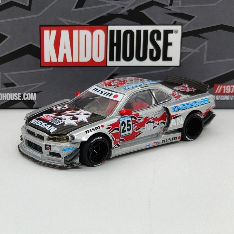 Nissan Skyline GT-R R34 Kaido Star Racing V1 1:64