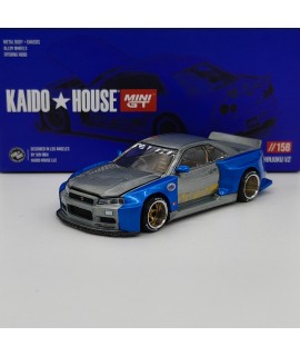 Nissan Skyline GT-R R34 Kaido Works Shinjuku V2 Chase Rare Version 1:64