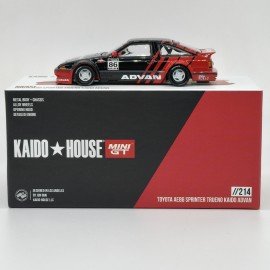 Toyota AE86 Sprinter Trueno Kaido Advan 1:64