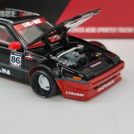 Toyota AE86 Sprinter Trueno Kaido Advan 1:64