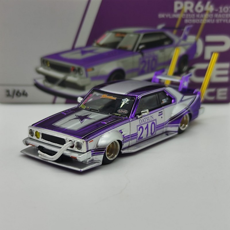 Nissan Skyline C210 Kaido Racer Basozoku Style 1:64
