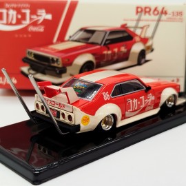 Nissan Skyline C210 Kaido Racer Basozoku Style Coca Cola 1:64
