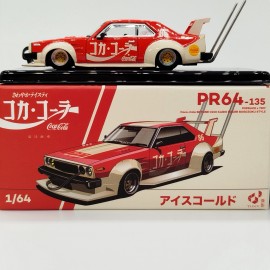 Nissan Skyline C210 Kaido Racer Basozoku Style Coca Cola 1:64